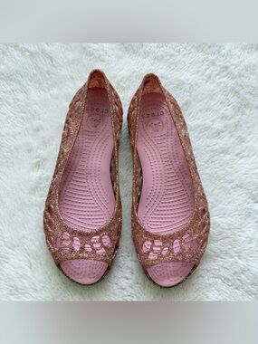 Crocs girls shoes size 1 Y US